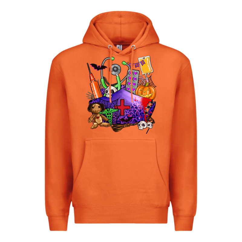 Zombie Nurse   Halloween Premium Hoodie by AdoDesignShop | Teevron