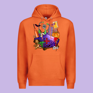 Zombie Nurse   Halloween Premium Hoodie Designed By Adodesignshop