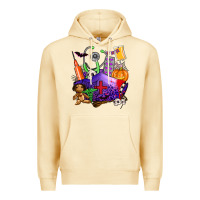 Pina Colada zombie nurse   halloween Premium Hoodie - AdoDesignShop