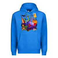 True Royal zombie nurse   halloween Premium Hoodie - AdoDesignShop