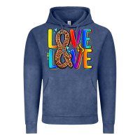 Vintage Denim pride lgbtqi love is love Vintage Hoodie - AdoDesignShop