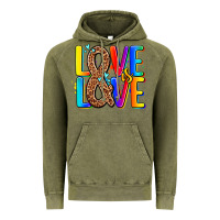 Vintage Olive pride lgbtqi love is love Vintage Hoodie - AdoDesignShop
