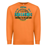 Carrot all day everyday 247 100 sarcasmic sarcasm is in m Premium Sweatshirt - Zillion Design Studio