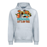 Heather Grey preschool let's do this Urban Hoodie - JahusDesignShop