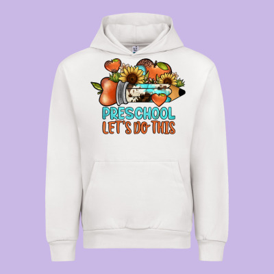 Preschool Let's Do This Urban Hoodie Designed By Jahusdesignshop