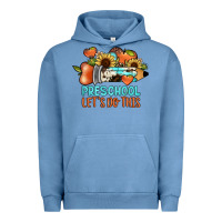 Pigment Pebble Blue preschool let's do this Urban Hoodie - JahusDesignShop