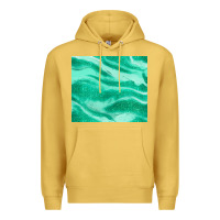 Antique Gold green glitter Premium Hoodie - JahusDesignShop