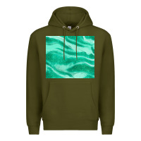 Army Green green glitter Premium Hoodie - JahusDesignShop
