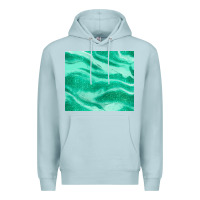 Blue Mist green glitter Premium Hoodie - JahusDesignShop