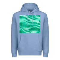 Colony Blue green glitter Premium Hoodie - JahusDesignShop