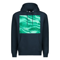 Navy green glitter Premium Hoodie - JahusDesignShop