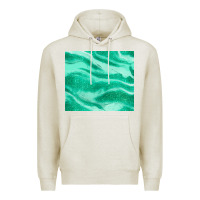 Oatmeal Heather green glitter Premium Hoodie - JahusDesignShop
