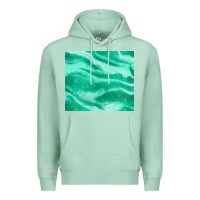 Seafoam green glitter Premium Hoodie - JahusDesignShop