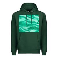 Sports Green green glitter Premium Hoodie - JahusDesignShop