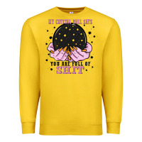 Lemon my crystal ball says you are full of Premium Sweatshirt - Zillion Design Studio