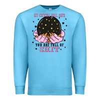 Ocean Blue my crystal ball says you are full of Premium Sweatshirt - Zillion Design Studio