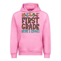 Fuchsia Pink watch out first grade here i come! Urban Hoodie - JahusDesignShop