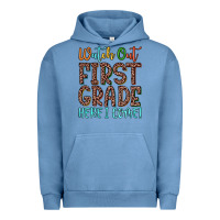 Pigment Pebble Blue watch out first grade here i come! Urban Hoodie - JahusDesignShop