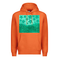 Carrot green glitter star Premium Hoodie - JahusDesignShop