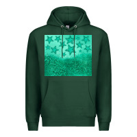 Sports Green green glitter star Premium Hoodie - JahusDesignShop