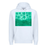 White green glitter star Premium Hoodie - JahusDesignShop