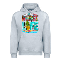 Heather Grey nurse life summer Urban Hoodie - AdoDesignShop