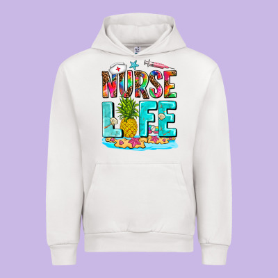 Nurse Life Summer Urban Hoodie Designed By Adodesignshop