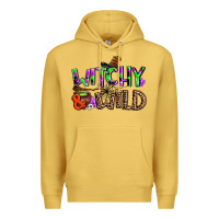 Antique Gold witchy and wild Premium Hoodie - AdoDesignShop
