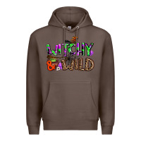 Coffee witchy and wild Premium Hoodie - AdoDesignShop
