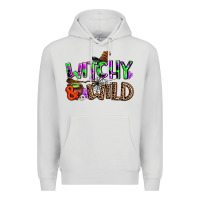 Dove Grey witchy and wild Premium Hoodie - AdoDesignShop