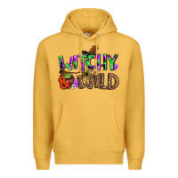 Mustard witchy and wild Premium Hoodie - AdoDesignShop