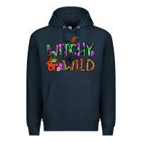 Navy witchy and wild Premium Hoodie - AdoDesignShop