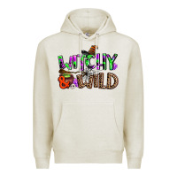 Oatmeal Heather witchy and wild Premium Hoodie - AdoDesignShop