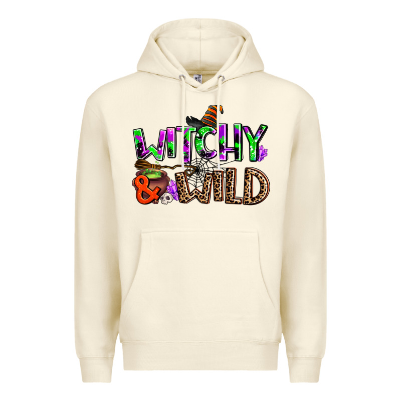 Witchy And Wild Premium Hoodie by AdoDesignShop | Teevron
