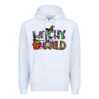 White witchy and wild Premium Hoodie - AdoDesignShop