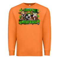 Carrot St Patricks Day Lucky Heifers Premium Sweatshirt - RanaPortraitStore