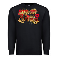 Black it's my birthday Premium Sweatshirt - Zillion Design Studio