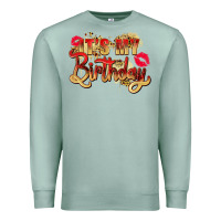 Seafoam it's my birthday Premium Sweatshirt - Zillion Design Studio