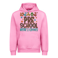 Fuchsia Pink watch out preschool here i come! Urban Hoodie - JahusDesignShop