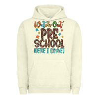 Pigment Pistachio watch out preschool here i come! Urban Hoodie - JahusDesignShop