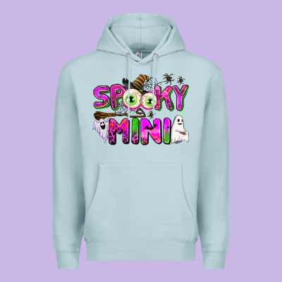 Spooky Mini Premium Hoodie Designed By Adodesignshop