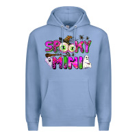 Colony Blue spooky mini Premium Hoodie - AdoDesignShop