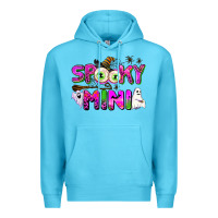 Ocean Blue spooky mini Premium Hoodie - AdoDesignShop