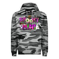 Slate Camo spooky mini Premium Hoodie - AdoDesignShop