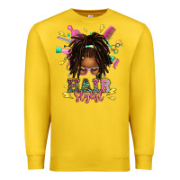 Lemon afro locs hair stylist messy bun tbw Premium Sweatshirt - texasbilliewilder
