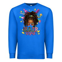 True Royal afro locs hair stylist messy bun tbw Premium Sweatshirt - texasbilliewilder