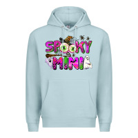 Blue Mist spooky mini Premium Hoodie - AdoDesignShop