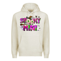 Oatmeal Heather spooky mini Premium Hoodie - AdoDesignShop