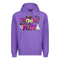 Purple spooky mini Premium Hoodie - AdoDesignShop