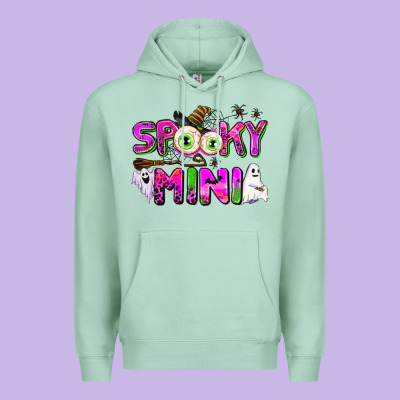 Spooky Mini Premium Hoodie Designed By Adodesignshop